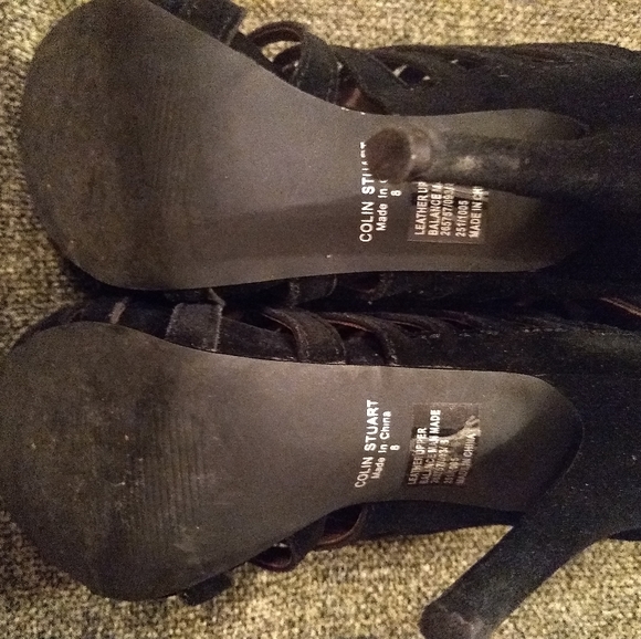 Colin Stuart Black Shoes  Size 8 - Picture 6 of 6